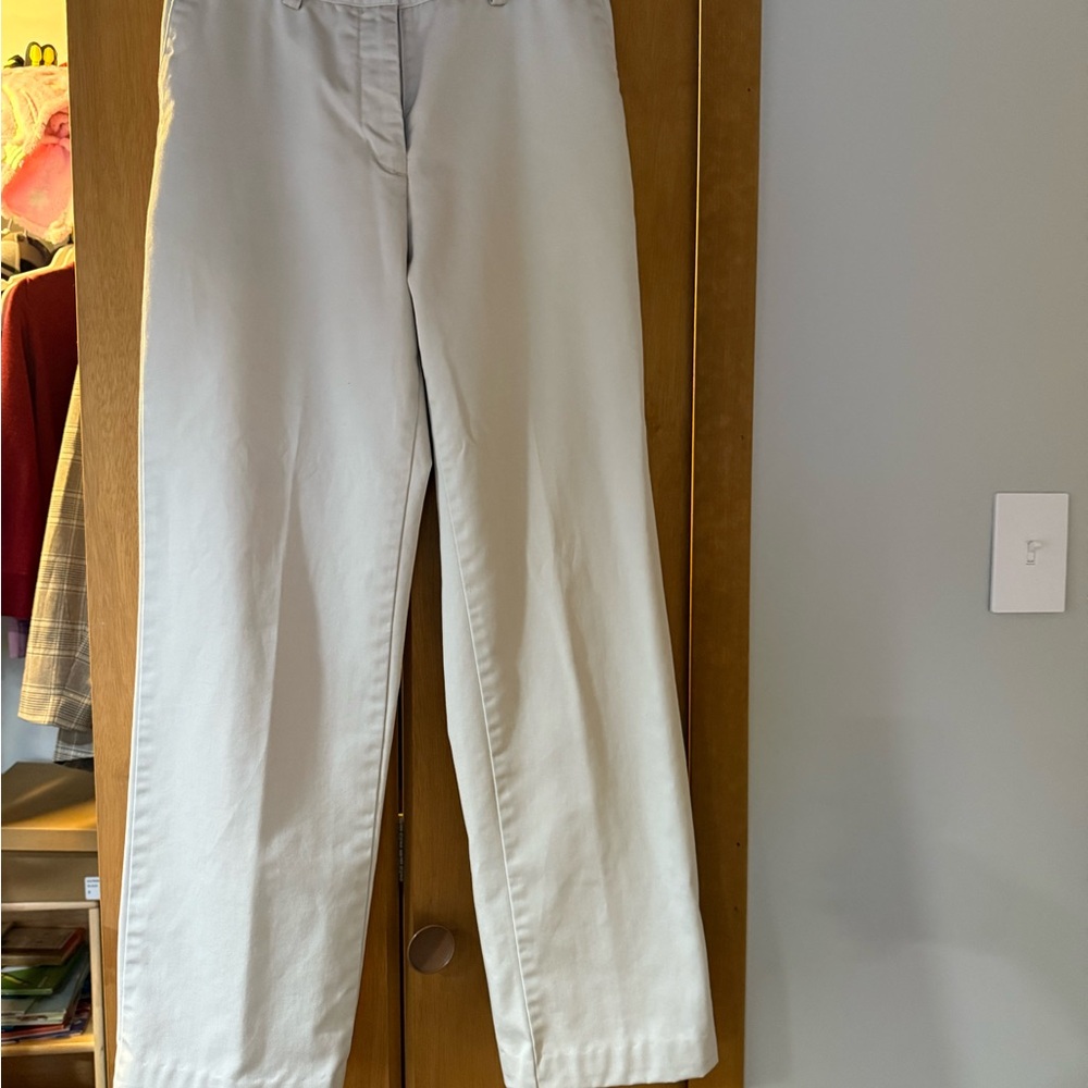 Eddie Bauer Women's Cream Trousers